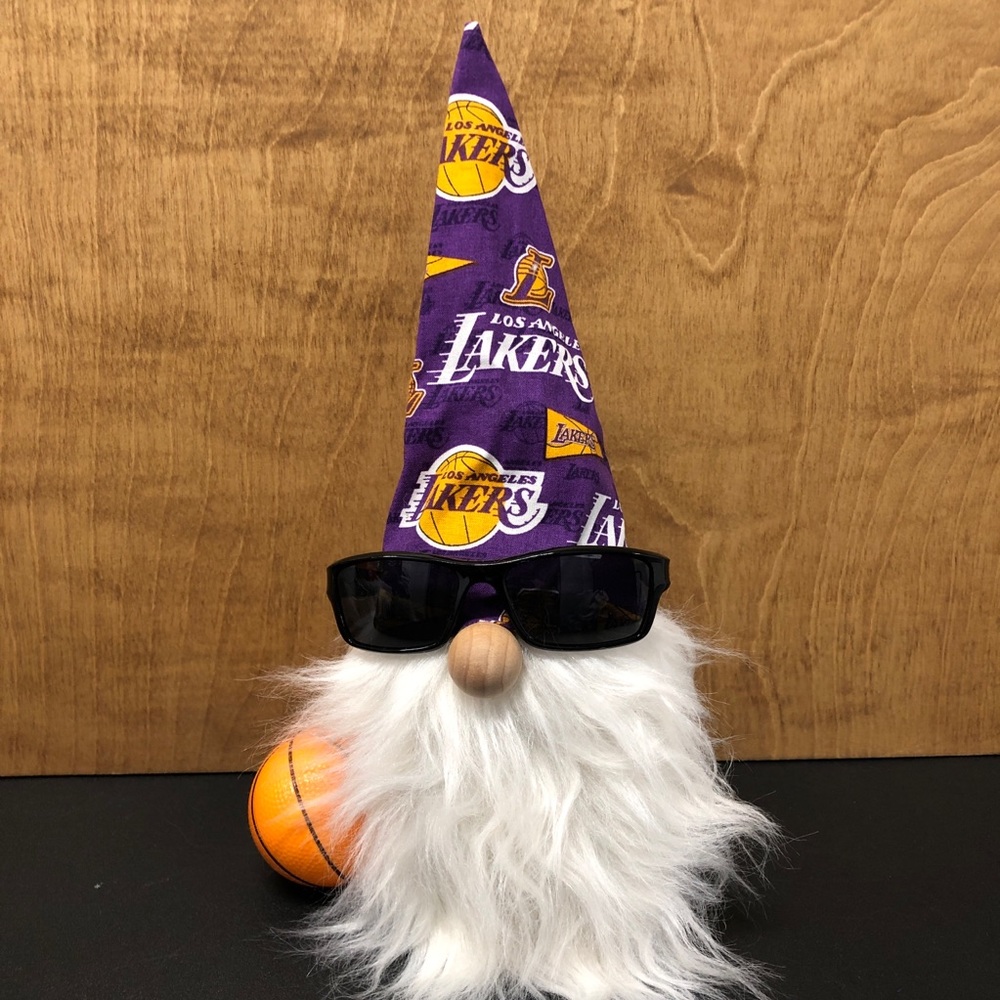 Purple LA Lakers Gnome NBA Basketball Sports Fan Sunglasses Los Angeles